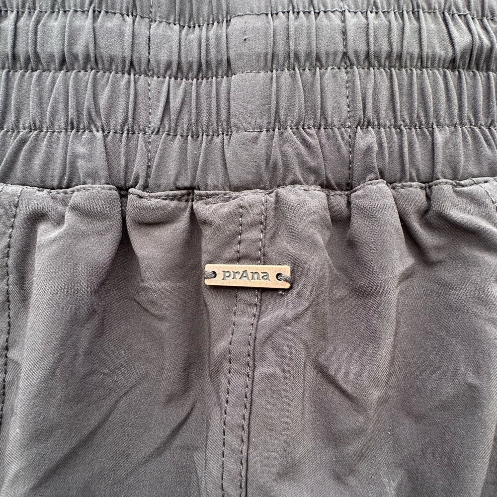 PrAna Bindu Windbreaker Jogger Pants Black XS Lightweight Athleisure - Picture 8 of 10